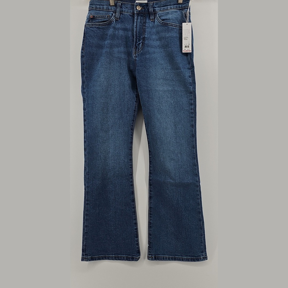 Hudson Women Blair Bootcut Jeans Denim Dark Blue 28 High Rise Frederica